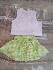 Toddler Tank Top &amp; Skirt Set