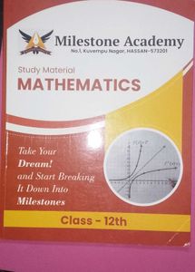 Mathematics Study Material - Class 12th