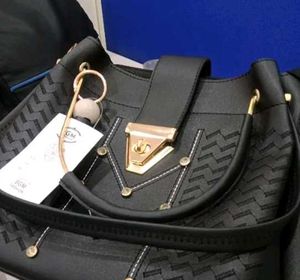 Chic Black Handbag Set