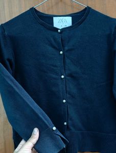 ZARA KIDS Navy Cardigan