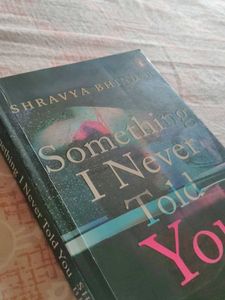 Something I Never Told You Book