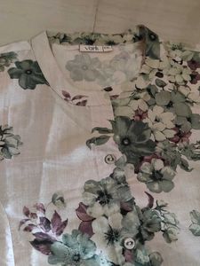 Floral Print Kurta