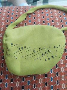 Cute Yellow Round Crossbody Bag