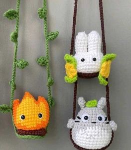 Cute Crochet hanging Charms