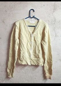 Cream Knit Cardigan