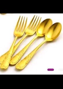 4 (fork+spoon sets)