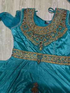 stylish party wear ethnic gown