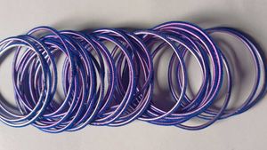 velvet Blue Bangles