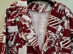 Women's blazer style shrug