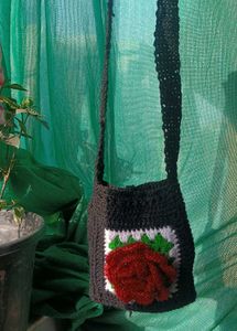 Handmade Crochet Shoulder Bag