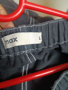 max black baggy jeans