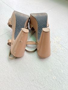 Chic Beige Platform Heels