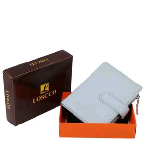 Stylish Light Blue Bifold Wallet