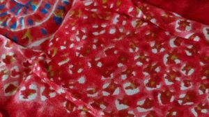 Red Printed Maxi Dress