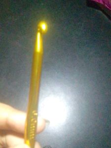 Crochet Needle New One Golden Colour