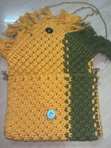 Boho Macrame Crossbody Bag