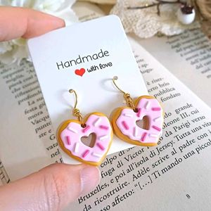 Sugar Rush Heart Donut Earrings