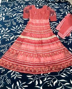 Designer Red Lehenga Choli Set