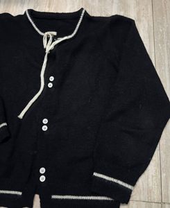 Korean  Black Sweater