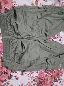 Olive Green Cargo Pants