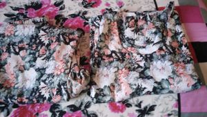 Bohemian Floral Print surti set