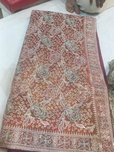 Embroidered Saree