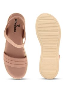 Stylish Pink Wedge Sandals for girls