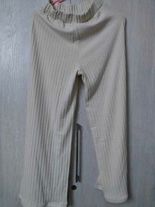 HnM Ribbed Wide Leg Pants