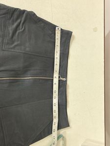 Black Faux Leather Mini Skirt