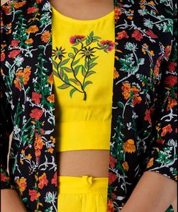 Floral Print pant Set