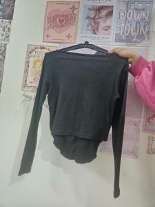 Long Sleeve Corset Top