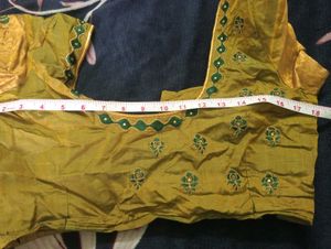 Aari work Silk Blouse