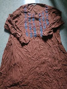 Max Brown Kurta