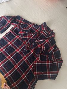 Classic Plaid Button-Up Shirt