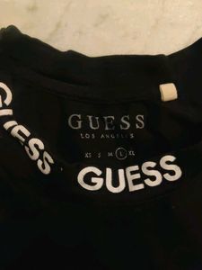 Guess Black Sleeveless Top