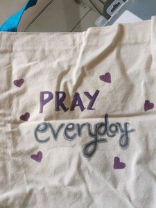 hand painted Tote Bag
