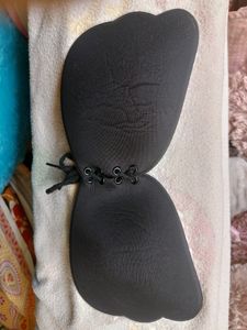 Lace-Up Adhesive Bra