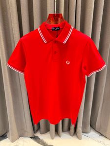 FRED PERRY Men's Red Polo Shirt