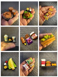 Burger, Fries &amp; Coke Fridge Magnet