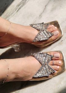 Sparkling Bow Embellished Heels
