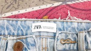 Zara Blue Denim Jeans