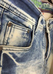Light Blue Stripe Jeans