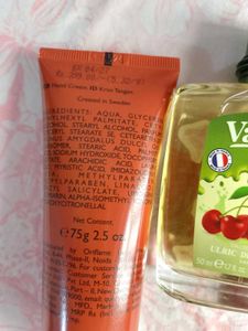 Amber Elixir Hand Cream &amp; Cerise Pistache Perfume