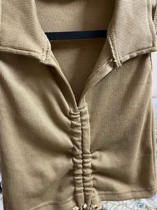 Stylish Ruched Sleeveless Top