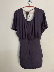 partywear dress with elegant peacock embroidery