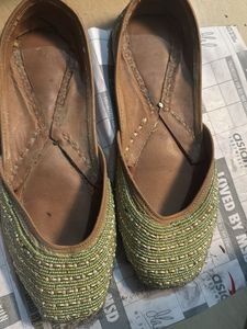 Embellished Khussa Flats