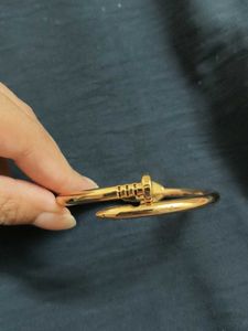 Gold Nail Design Bracelet