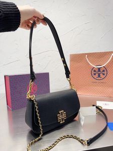 Tory Burch Black Leather Crossbody Bag