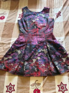Chic Printed A-Line Dress