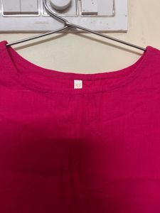 stylist pink casual kurti